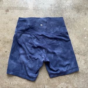 Lululemon Wunder Train HR Short 8 Diamond Dye Navy